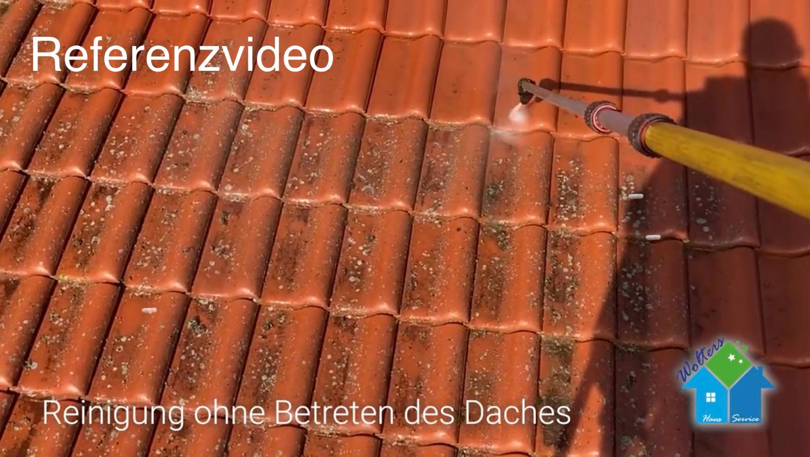 Video starten: Dachreinigung Wietmarschen in Aktion